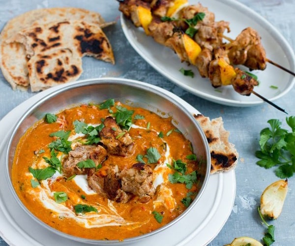 Tikka Masala with Chicken Kababs